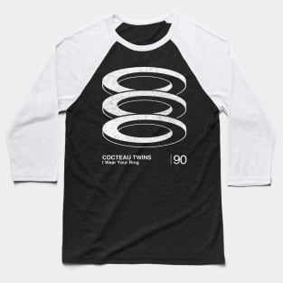 Cocteau Twins / Minimalist Graphic Fan Art Design Baseball T-Shirt
